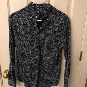 J Crew Slim Floral Button Down